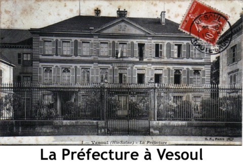 Préfecture Vesoul Haute saône