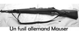 Fusil allemand Mauser